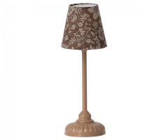 Maileg Vintage Golvlampa Liten Blommig Rosa