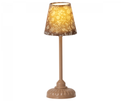 Maileg Vintage Golvlampa Liten Blommig Rosa