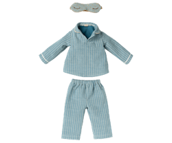 Maileg Maxi Mus med Pyjamas och Sovmask 49 cm