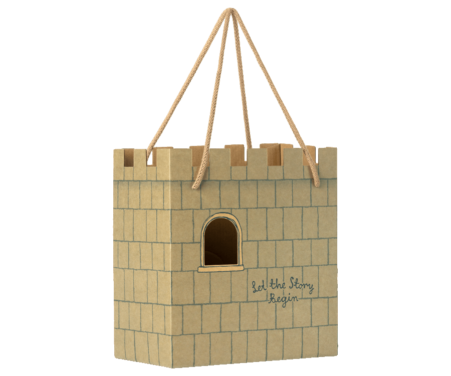 Maileg Presentkasse - Påse Slott Grön