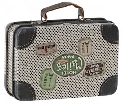 Maileg Resväska i Metall - Vintage Travel Offwhite