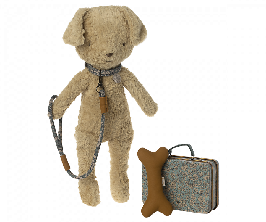Maileg Väska med Tillbehör till Valp - Puppy Supply Koppel Blå