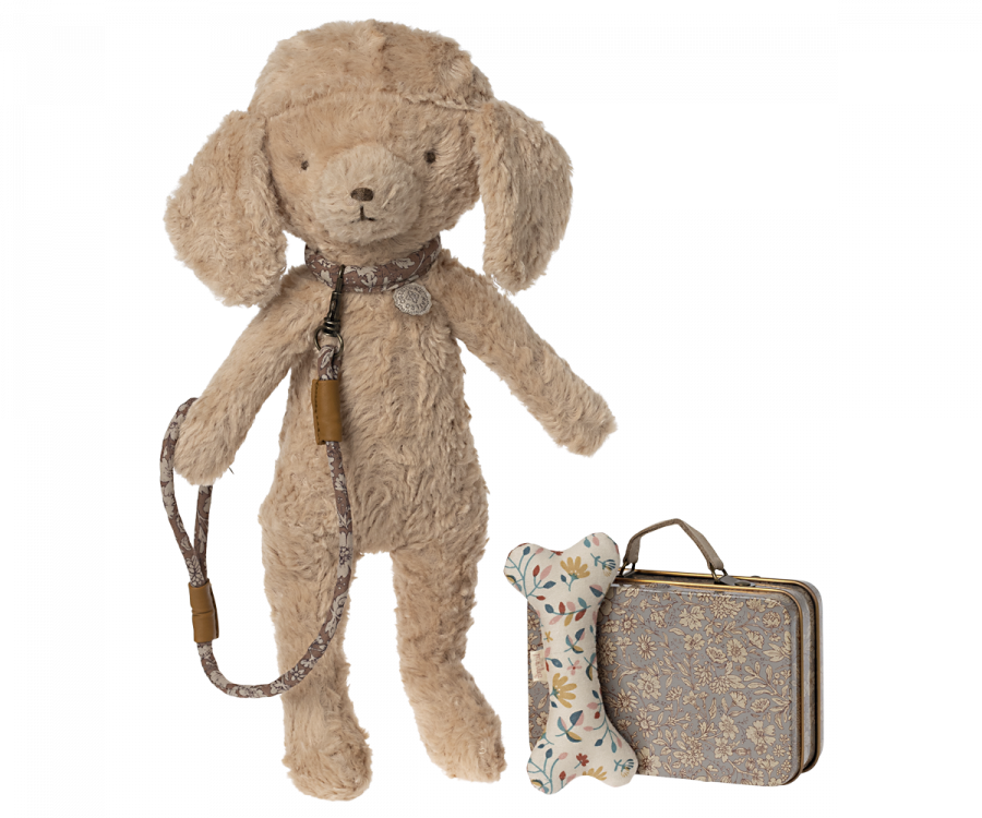 Maileg Väska med Tillbehör till Valp - Puppy Supply Koppel Rosa