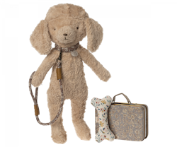 Maileg Väska med Tillbehör till Valp - Puppy Supply Koppel Rosa