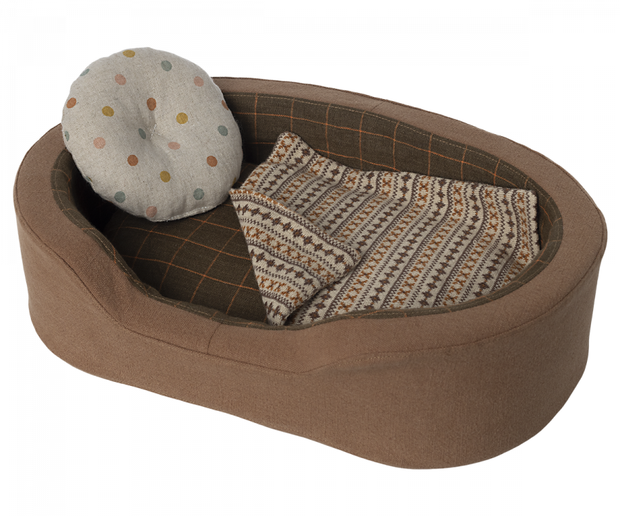 Maileg Cosy Bed Medium - Brun