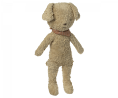 Maileg Hund Valp med Scarf - Dog Plush