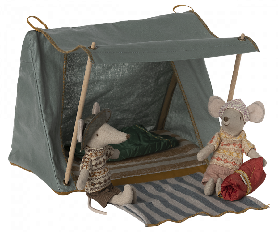 Maileg Camping Tält Stort - Grönt