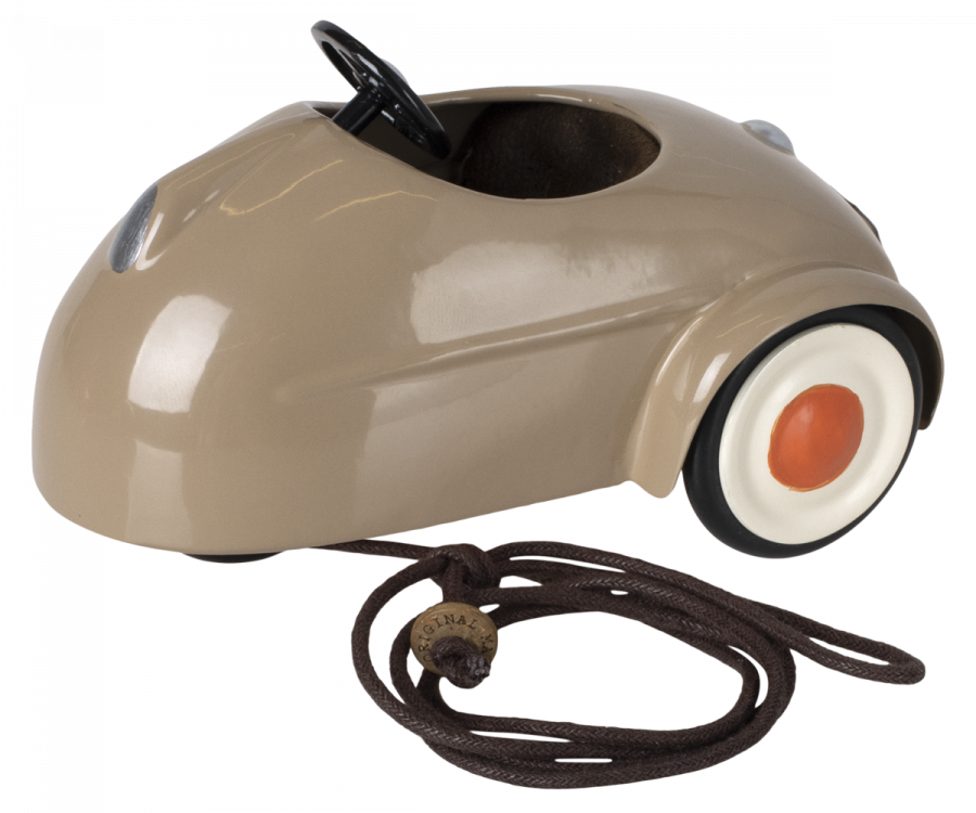 Maileg Bil till Mus Brun Beige med Dragsnöre