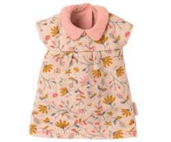 Maileg Klänning till Mamma Teddy - Rosa Blommig