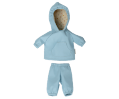 Maileg Regnkläder till Teddy Junior - Blå