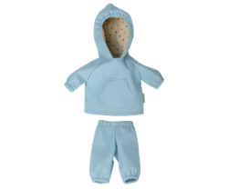 Maileg Regnkläder till Teddy Junior - Blå