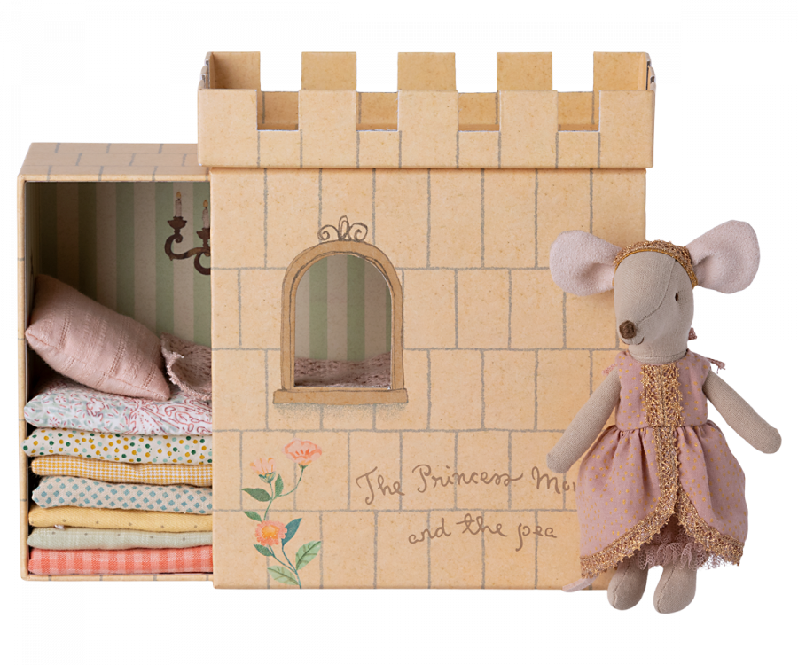 Maileg Prinsessan På Ärten Storasyster Prinsessa Mus i Slott