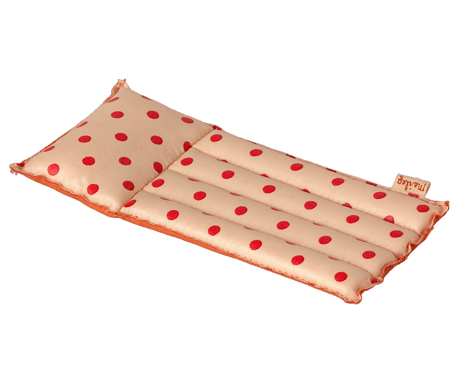 Maileg Luftmadrass med Röda Prickar - Red Dots Prickig Röd