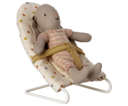 Maileg Babysitter till Kaniner - Micro Multi Dots Prickig Pastell