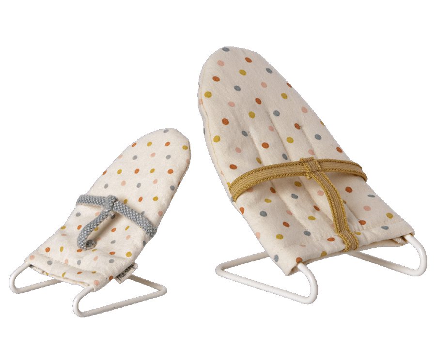 Maileg Babysitter till Kaniner - Micro Multi Dots Prickig Pastell