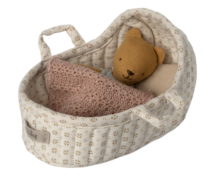 Maileg Carrycot Liggdel Med Kudde och Filt Micro