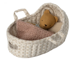 Maileg Carrycot Liggdel Med Kudde och Filt Micro