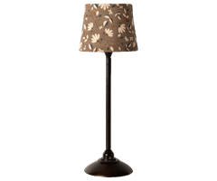 Maileg Golvlampa Stor Blommig Svart Antracit