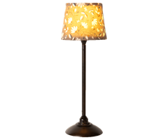 Maileg Golvlampa Stor Blommig Svart Antracit