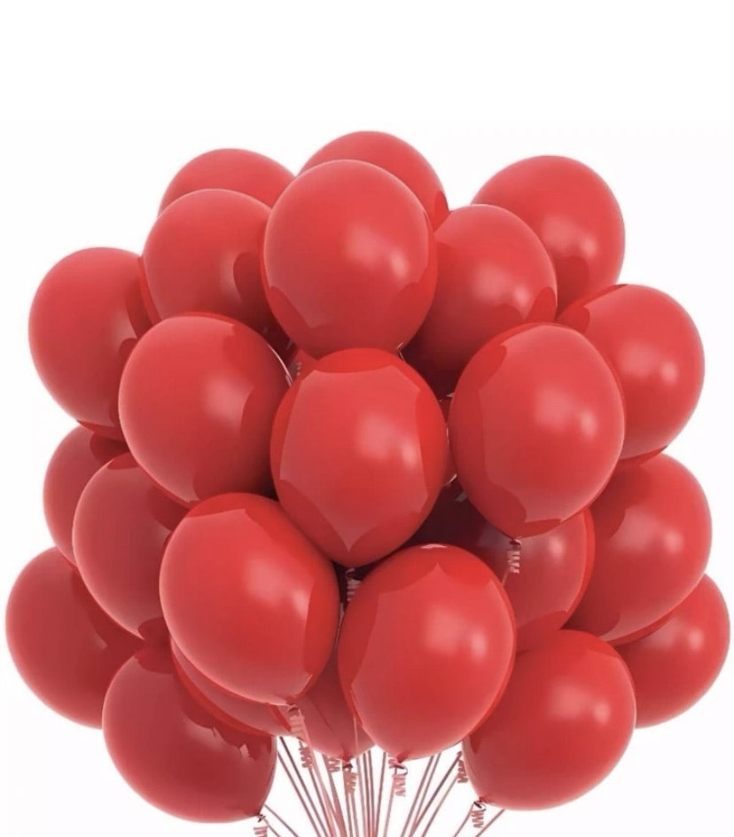 Ballonger Röda - 10 st