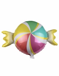 Folieballong Färgglad Karamell Ballong Gul Rosa Blå Grön