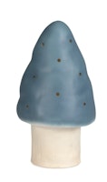 Heico Lampa Svamp Mörkblå - Svamplampa Blå Barnlampa Egmont Toys