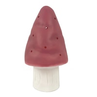 Heico Lampa Svamp Cuberdon (Mörkrosa) - Svamplampa Rosa Barnlampa Egmont Toys