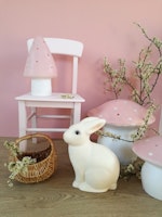 Heico Lampa Svamp Puderrosa - Svamplampa Rosa Ljusrosa Barnlampa Egmont Toys