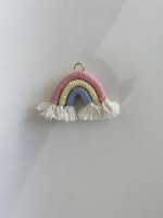 Regnbåge Pastell Miniatyr Dekoration till Dockskåpet - Väggdekoration Rosa Gul Blå