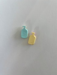 Schampoflaska Tvål Miniatyr - Dekoration till Dockskåpet