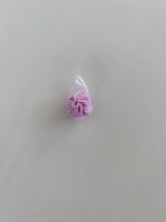 Duschboll Badrumstillbehör Miniatyr Dekoration till Dockskåpet - Rosa