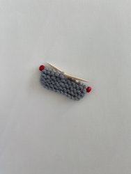 Stickning Miniatyr Dekoration till Dockskåpet Sticka Stickor
