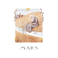 Vykort Månadskort Mars Elsa Beskow