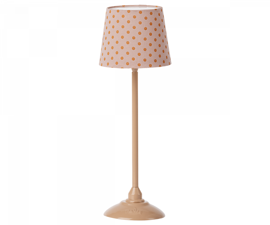 Maileg Golvlampa Stor Prickig Rosa