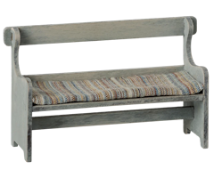 Maileg Bänk med Sittdyna - Vintage Offwhite Vit Sittbänk