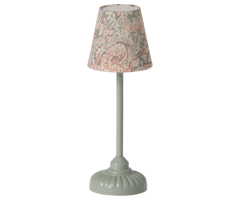 Maileg Vintage Golvlampa Liten Mönstrad Mint Grön