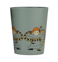 Tumbler Mugg Grön Pippi Långstrump Astrid Lindgren Rätt Start Pippi Cirkus Barnmugg