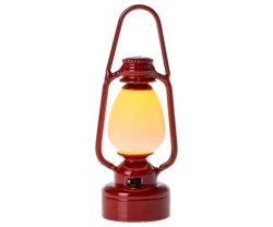 Maileg Lykta Röd - Vintage Camping Lantern