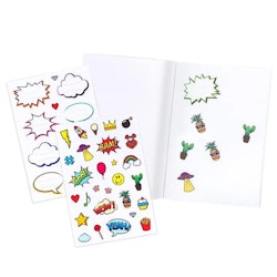 Sticker Album -  Klistermärkesalbum Samla Dina Klistermärken
