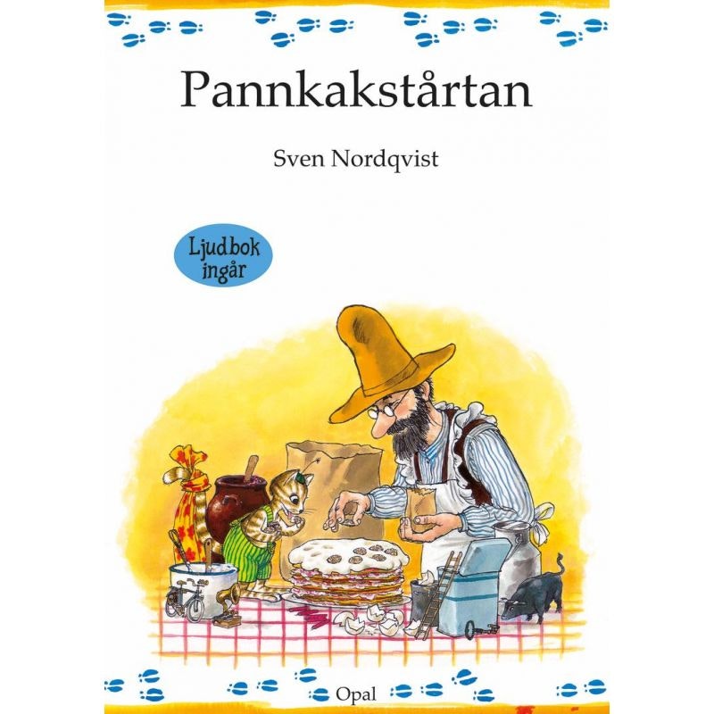 Pannkakstårtan - Bilderbok av Sven Nordqvist (Ljudbok Ingår) Pettson och Findus