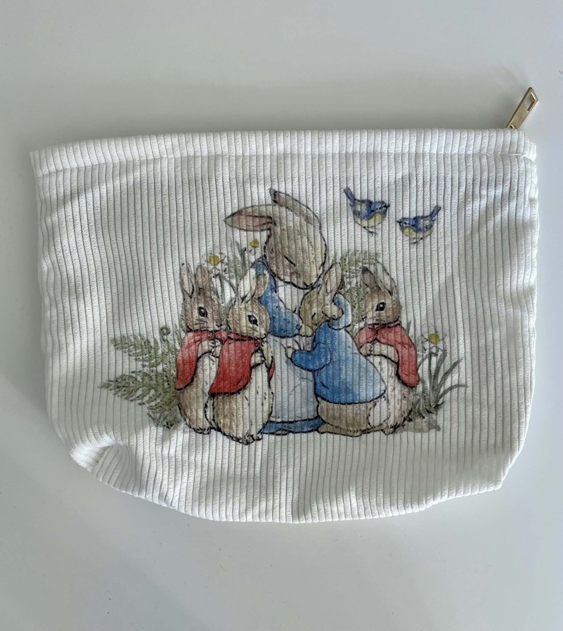 Necessär i Tyg Pelle Kanin - Badrumstillbehör till Barn