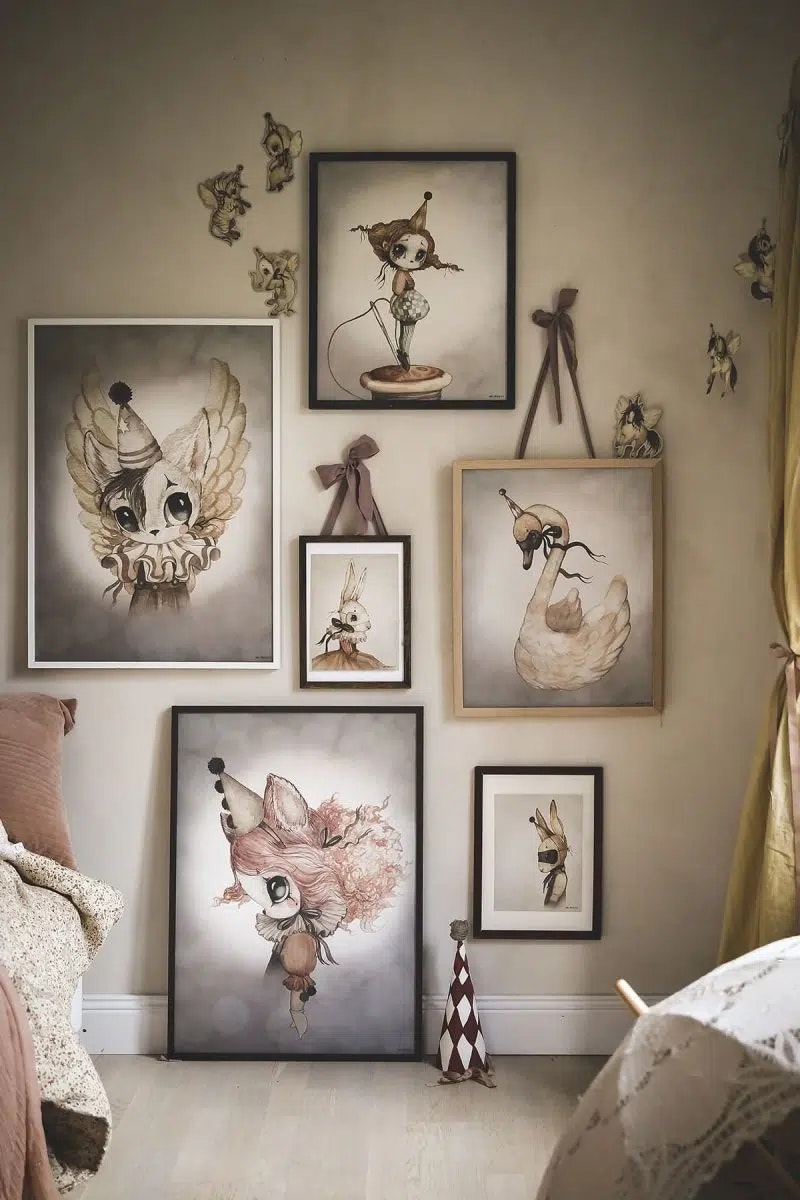 Mrs Mighetto Poster Svan Dear Swan 40 x 50 cm