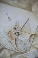 Mrs Mighetto Poster Båt The Queens Boat 30 x 21 cm