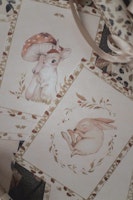 Mrs Mighetto Kort 2-pack Kanin Woody Hare