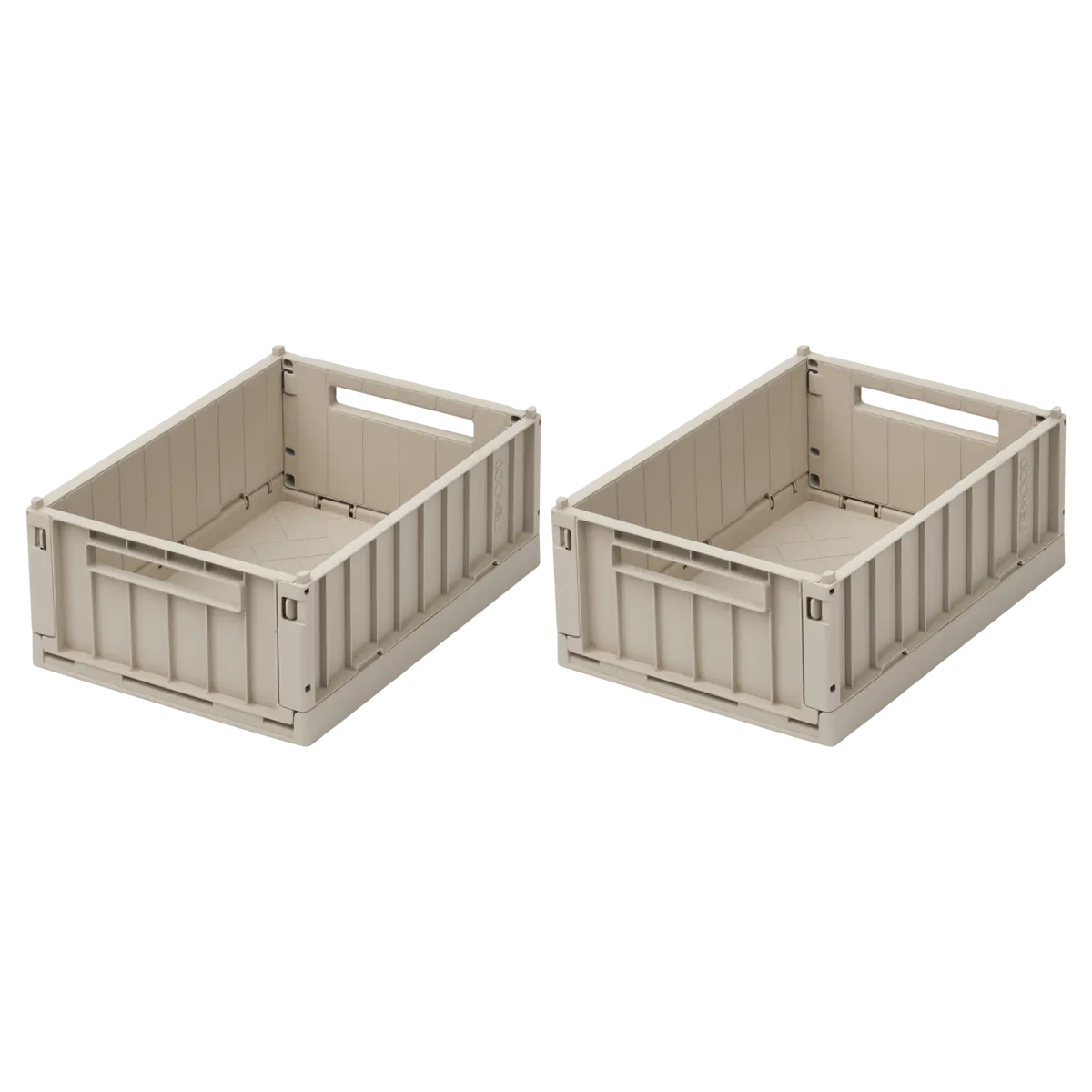 Liewood Förvaring Small 2-pack - Weston Storage Box S Sandy