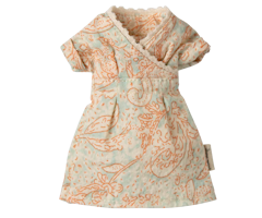 Maileg Mamma Mus med Blommig Klänning