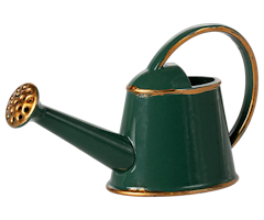 Maileg Vattenkanna till Möss Miniatyr Dockskåp - Dark Green Mörkgrön Grön med Guld Detaljer
