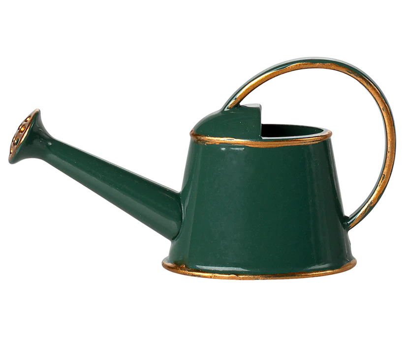 Maileg Vattenkanna till Möss Miniatyr Dockskåp - Dark Green Mörkgrön Grön med Guld Detaljer