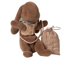 Maileg Sele och Koppel Tillbehör till Sovande Kanin - Bunny Harness med Påse