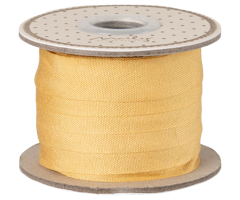 Maileg Bomullsband 10 m - Yellow Gult Band på Pappers Rulle